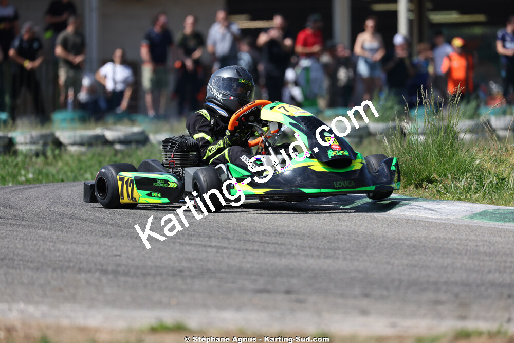 Louca BOUSQUIERES — 25 & 26/04/2026 : 3ème manche du Championnat du Sud à Alès (photos Stéphane Agnus) 2026 — karting