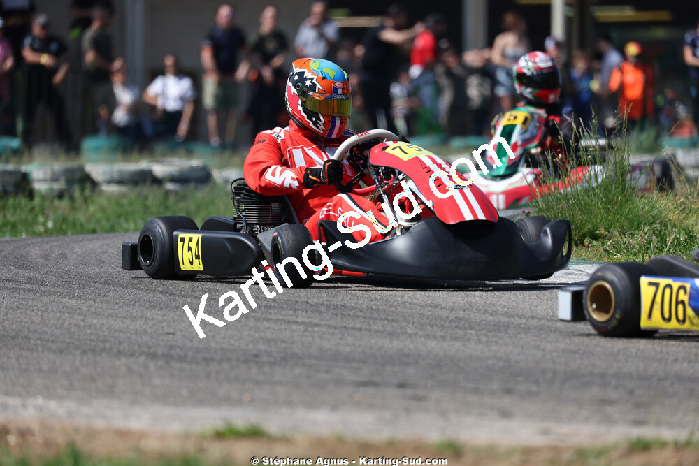 Camille DELFAU — 25 & 26/04/2026 : 3ème manche du Championnat du Sud à Alès (photos Stéphane Agnus) 2026 — karting