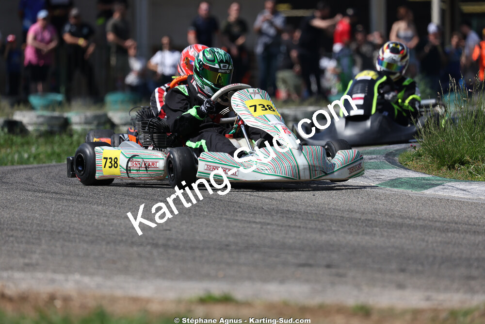 Pablo EGEA — 25 & 26/04/2026 : 3ème manche du Championnat du Sud à Alès (photos Stéphane Agnus) 2026 — karting