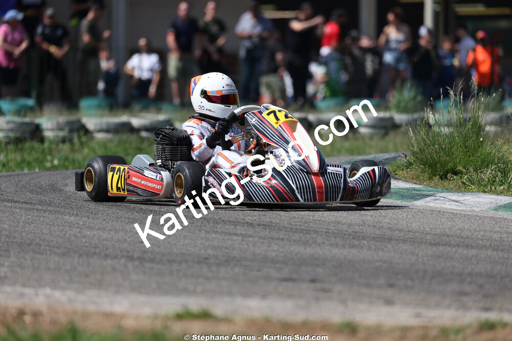 Tom CASTANIER — 25 & 26/04/2026 : 3ème manche du Championnat du Sud à Alès (photos Stéphane Agnus) 2026 — karting