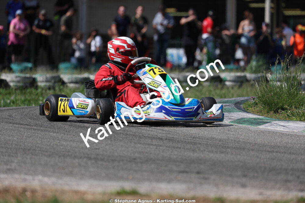 Maxime DEMON — 25 & 26/04/2026 : 3ème manche du Championnat du Sud à Alès (photos Stéphane Agnus) 2026 — karting