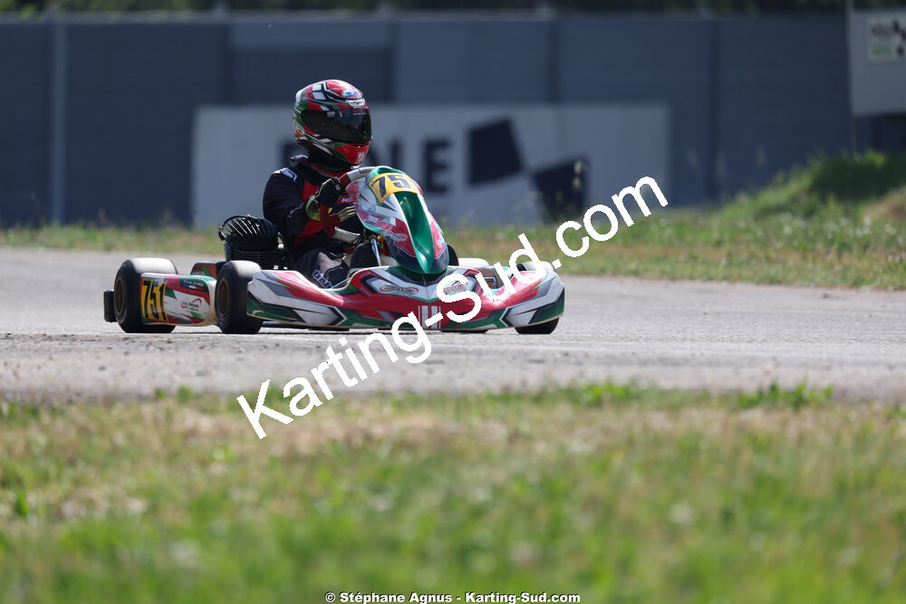 Ethan CHAIX — 25 & 26/04/2026 : 3ème manche du Championnat du Sud à Alès (photos Stéphane Agnus) 2026 — karting