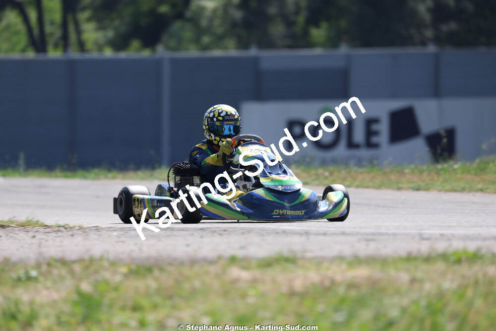 Dayan SERANO — 25 & 26/04/2026 : 3ème manche du Championnat du Sud à Alès (photos Stéphane Agnus) 2026 — karting