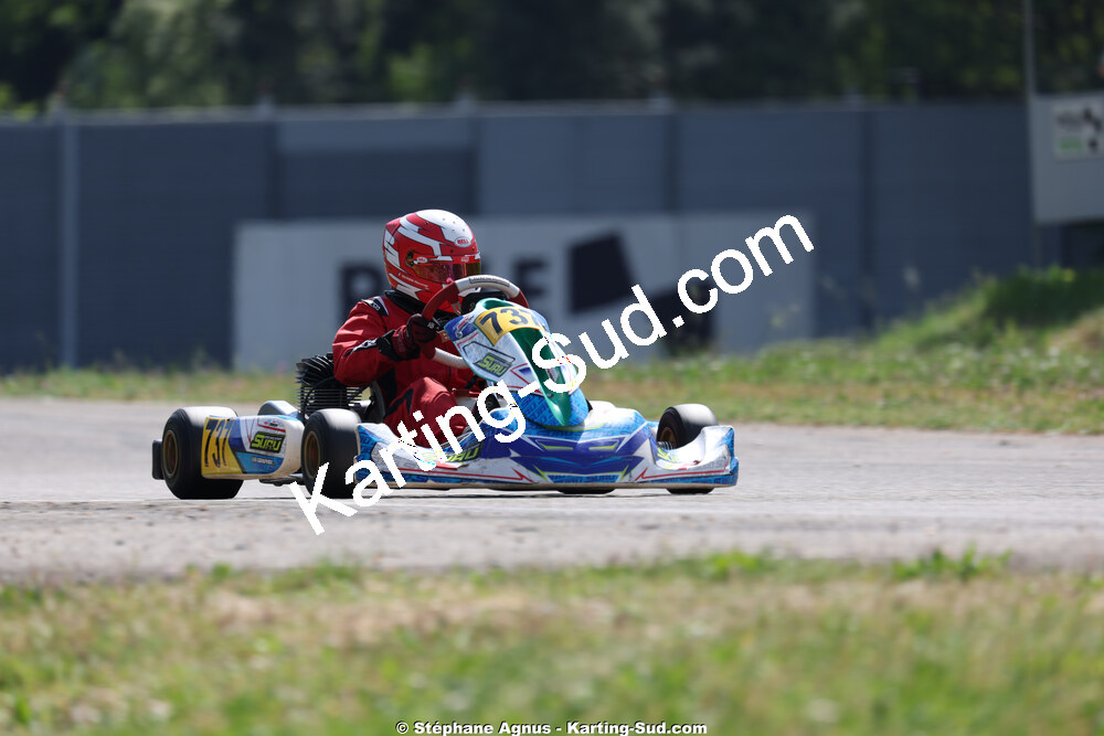 Maxime DEMON — 25 & 26/04/2026 : 3ème manche du Championnat du Sud à Alès (photos Stéphane Agnus) 2026 — karting
