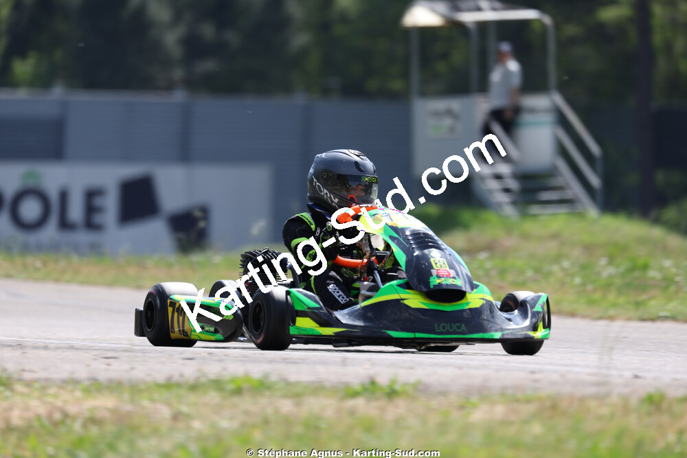Louca BOUSQUIERES — 25 & 26/04/2026 : 3ème manche du Championnat du Sud à Alès (photos Stéphane Agnus) 2026 — karting