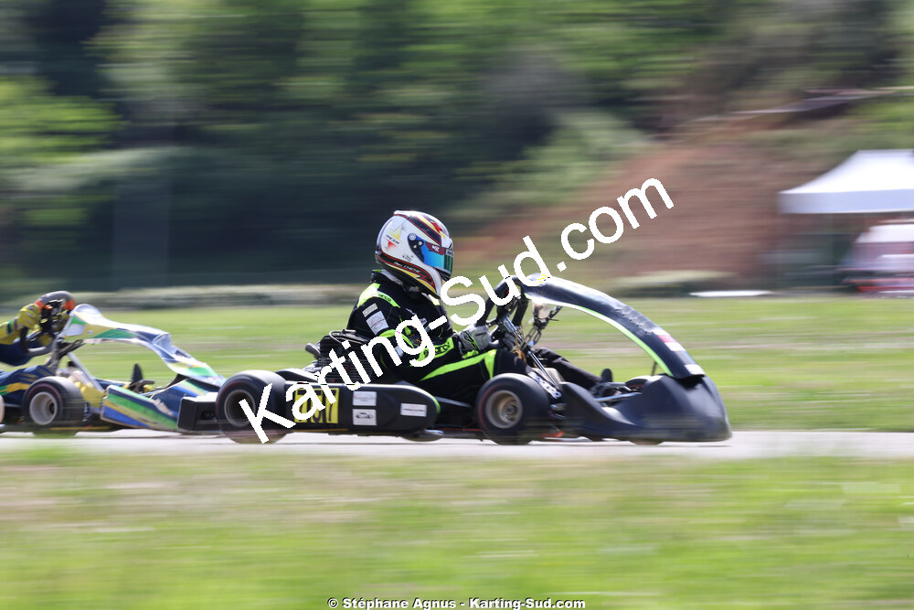 Alexandre CHICHE — 25 & 26/04/2026 : 3ème manche du Championnat du Sud à Alès (photos Stéphane Agnus) 2026 — karting