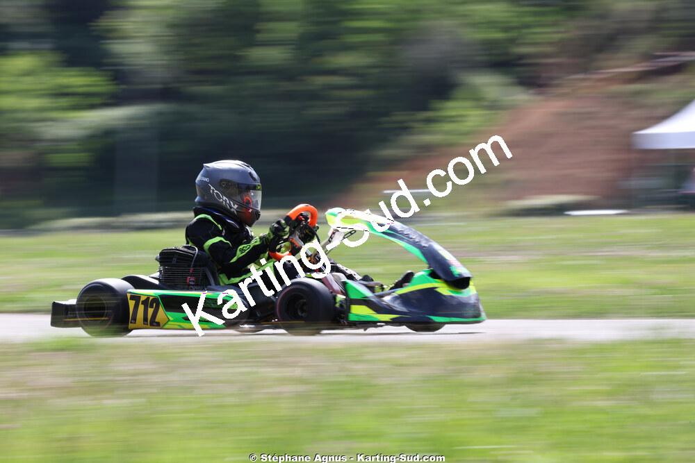 Louca BOUSQUIERES — 25 & 26/04/2026 : 3ème manche du Championnat du Sud à Alès (photos Stéphane Agnus) 2026 — karting