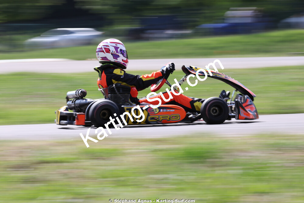 Tom EYMES-GAILLARDON — 25 & 26/04/2026 : 3ème manche du Championnat du Sud à Alès (photos Stéphane Agnus) 2026 — karting