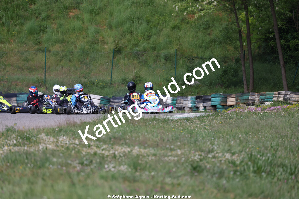 KFS — 25 & 26/04/2026 : 3ème manche du Championnat du Sud à Alès (photos Stéphane Agnus) 2026 — karting