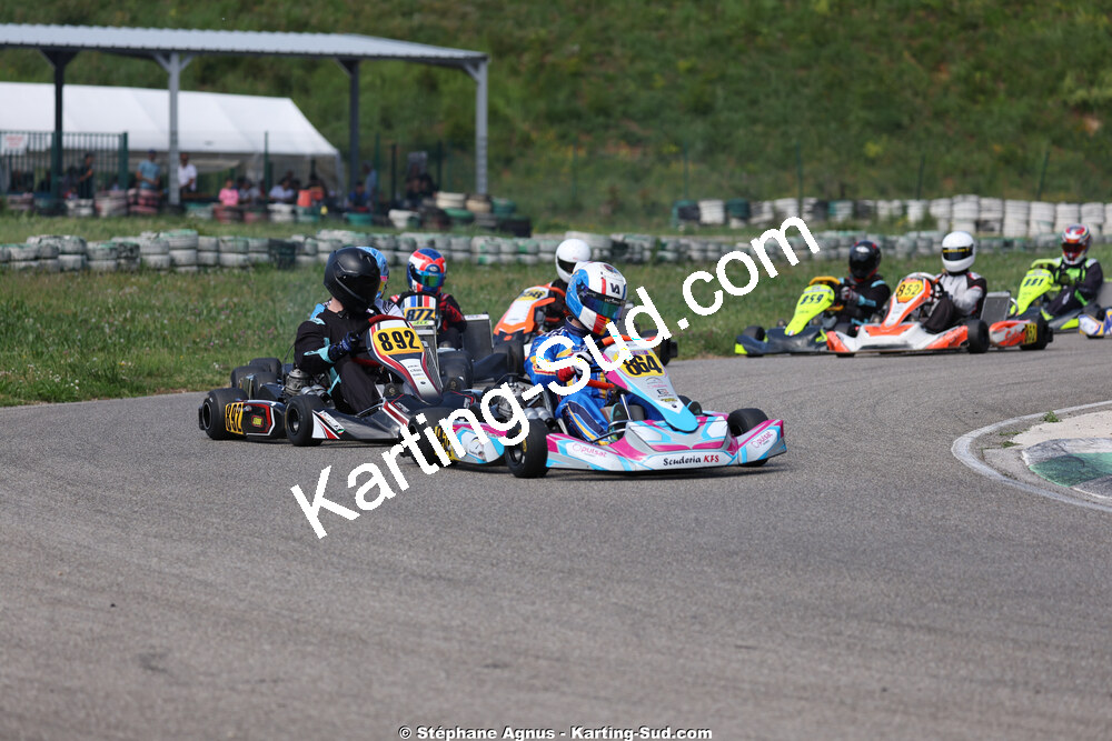 KFS — 25 & 26/04/2026 : 3ème manche du Championnat du Sud à Alès (photos Stéphane Agnus) 2026 — karting