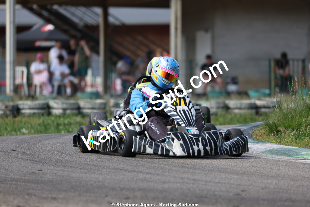 Gregory CAZAJOUS — 25 & 26/04/2026 : 3ème manche du Championnat du Sud à Alès (photos Stéphane Agnus) 2026 — karting
