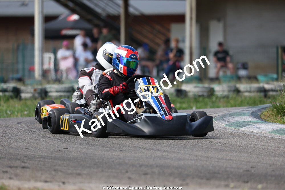 Mathieu FOURNIL — 25 & 26/04/2026 : 3ème manche du Championnat du Sud à Alès (photos Stéphane Agnus) 2026 — karting