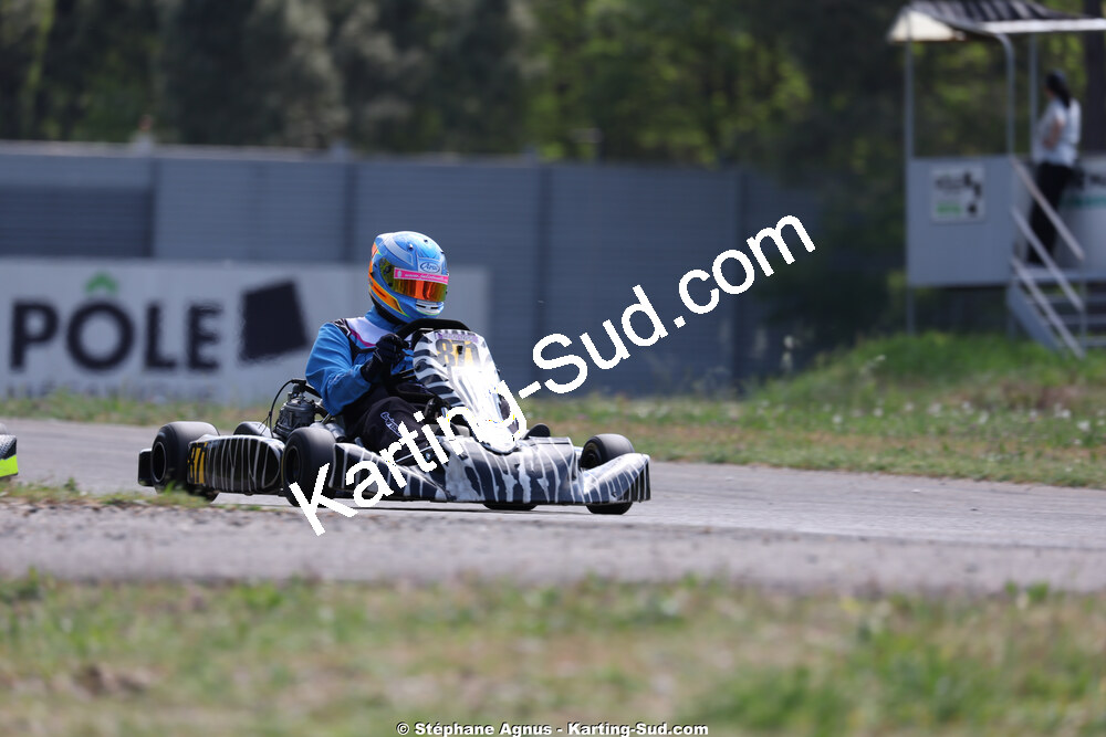 Gregory CAZAJOUS — 25 & 26/04/2026 : 3ème manche du Championnat du Sud à Alès (photos Stéphane Agnus) 2026 — karting