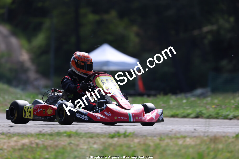 Matheo COURBIERES — 25 & 26/04/2026 : 3ème manche du Championnat du Sud à Alès (photos Stéphane Agnus) 2026 — karting