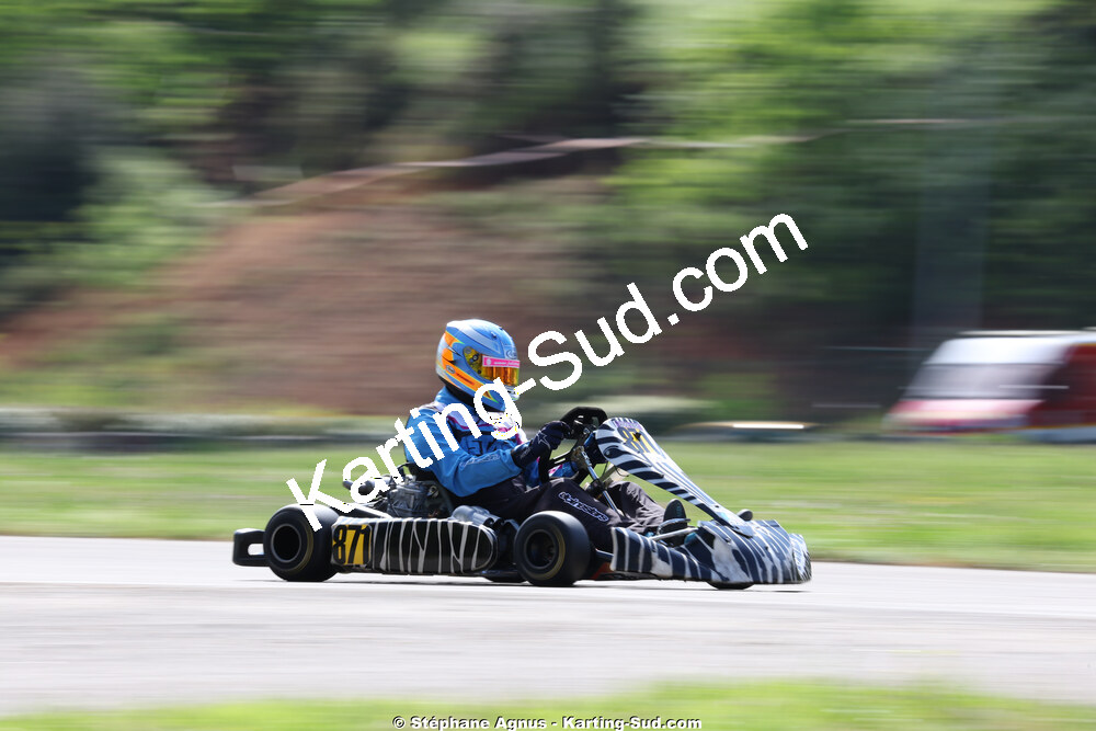Gregory CAZAJOUS — 25 & 26/04/2026 : 3ème manche du Championnat du Sud à Alès (photos Stéphane Agnus) 2026 — karting