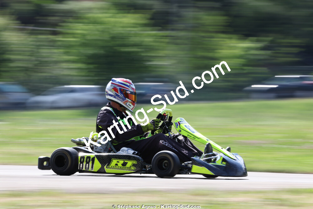 KFS — 25 & 26/04/2026 : 3ème manche du Championnat du Sud à Alès (photos Stéphane Agnus) 2026 — karting
