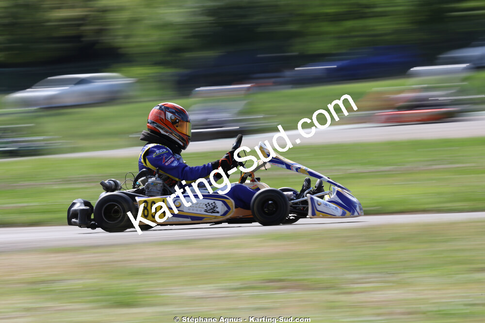 Thomas SUZANNE — 25 & 26/04/2026 : 3ème manche du Championnat du Sud à Alès (photos Stéphane Agnus) 2026 — karting