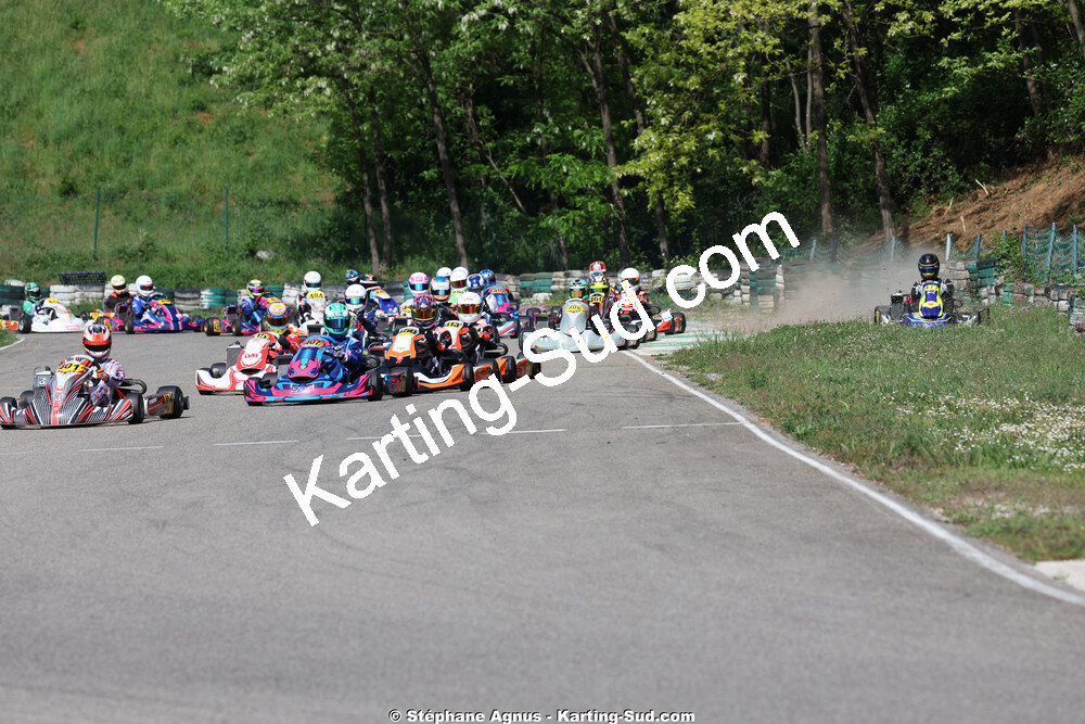 Nationale — 25 & 26/04/2026 : 3ème manche du Championnat du Sud à Alès (photos Stéphane Agnus) 2026 — karting