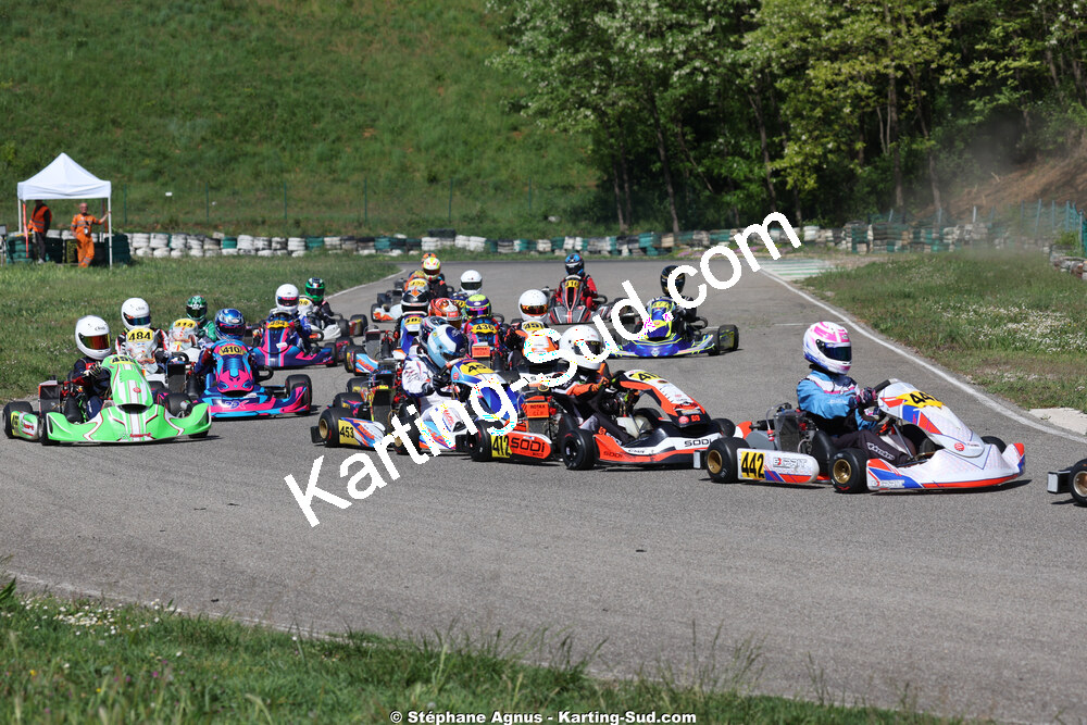 Nationale — 25 & 26/04/2026 : 3ème manche du Championnat du Sud à Alès (photos Stéphane Agnus) 2026 — karting
