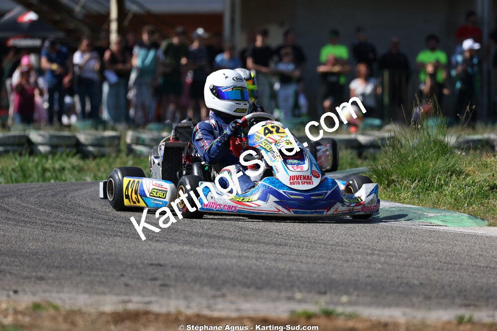 Nationale — 25 & 26/04/2026 : 3ème manche du Championnat du Sud à Alès (photos Stéphane Agnus) 2026 — karting