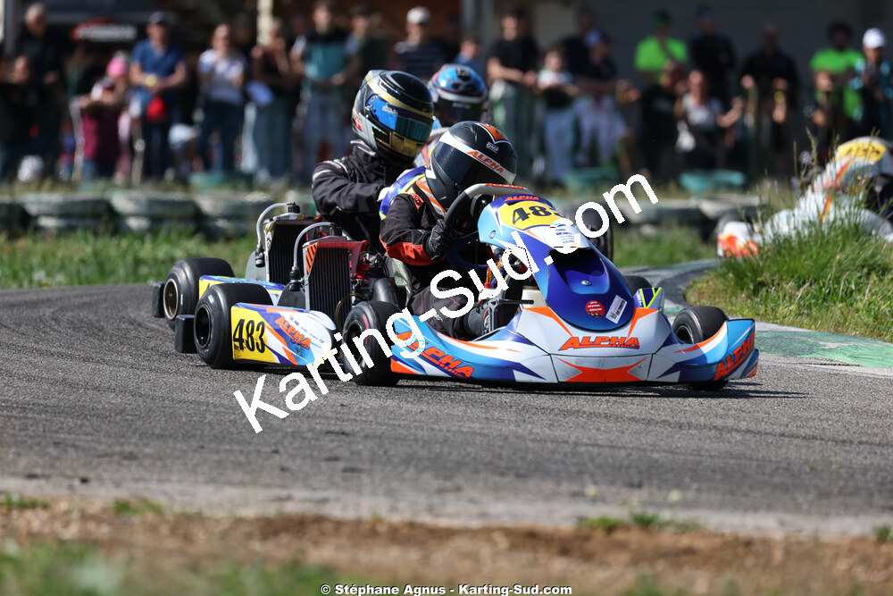Nationale — 25 & 26/04/2026 : 3ème manche du Championnat du Sud à Alès (photos Stéphane Agnus) 2026 — karting