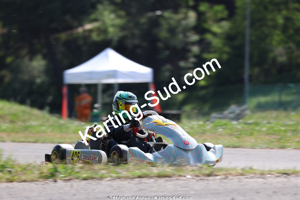 Nationale — 25 & 26/04/2026 : 3ème manche du Championnat du Sud à Alès (photos Stéphane Agnus) 2026 — karting