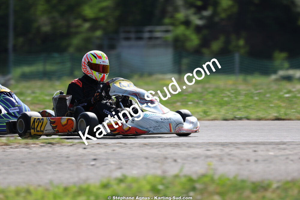 Nationale — 25 & 26/04/2026 : 3ème manche du Championnat du Sud à Alès (photos Stéphane Agnus) 2026 — karting
