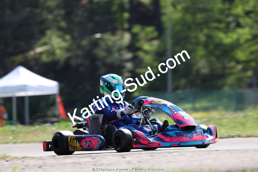 Nationale — 25 & 26/04/2026 : 3ème manche du Championnat du Sud à Alès (photos Stéphane Agnus) 2026 — karting