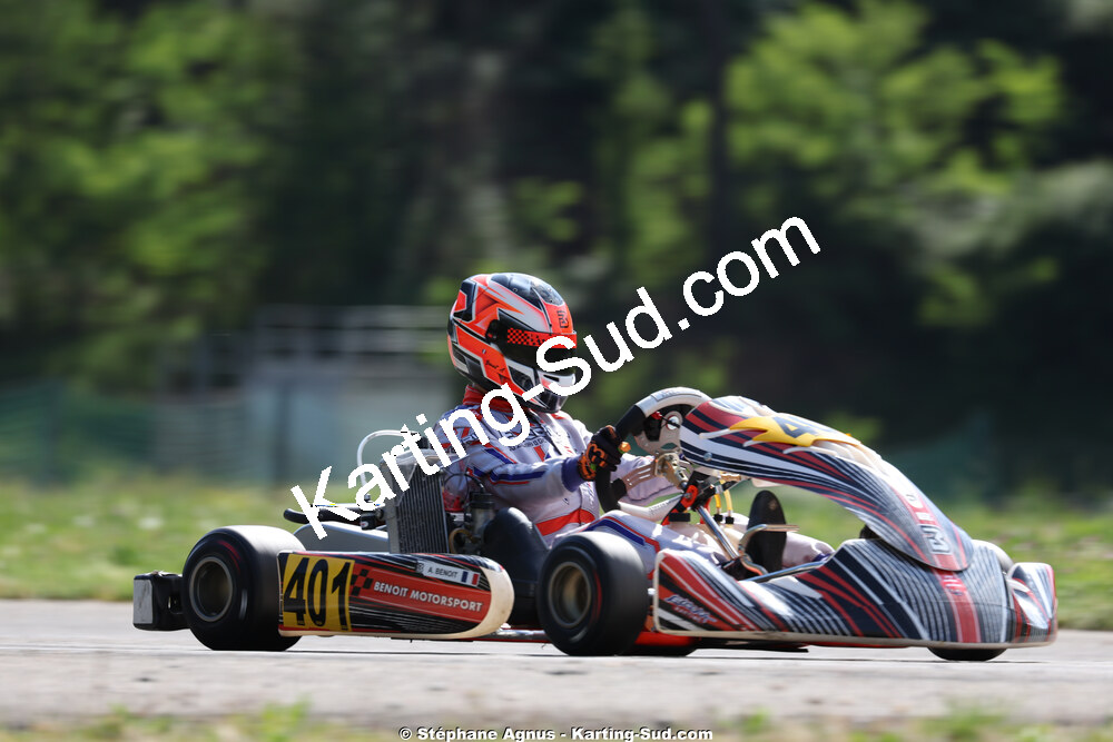 Nationale — 25 & 26/04/2026 : 3ème manche du Championnat du Sud à Alès (photos Stéphane Agnus) 2026 — karting