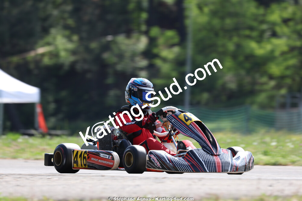 Nationale — 25 & 26/04/2026 : 3ème manche du Championnat du Sud à Alès (photos Stéphane Agnus) 2026 — karting