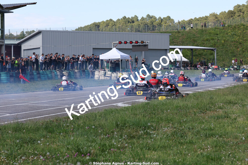 KZ2 / KZ2 Master & Gentleman — 25 & 26/04/2026 : 3ème manche du Championnat du Sud à Alès (photos Stéphane Agnus) 2026 — karting