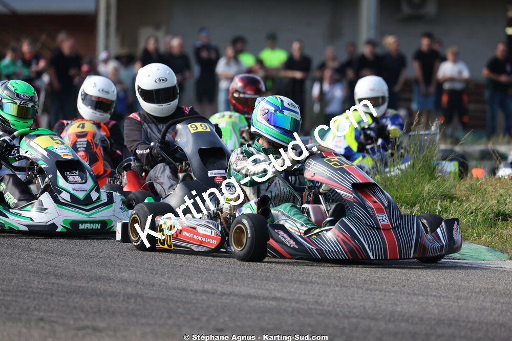 Mario DI MEGLIO — 25 & 26/04/2026 : 3ème manche du Championnat du Sud à Alès (photos Stéphane Agnus) 2026 — karting