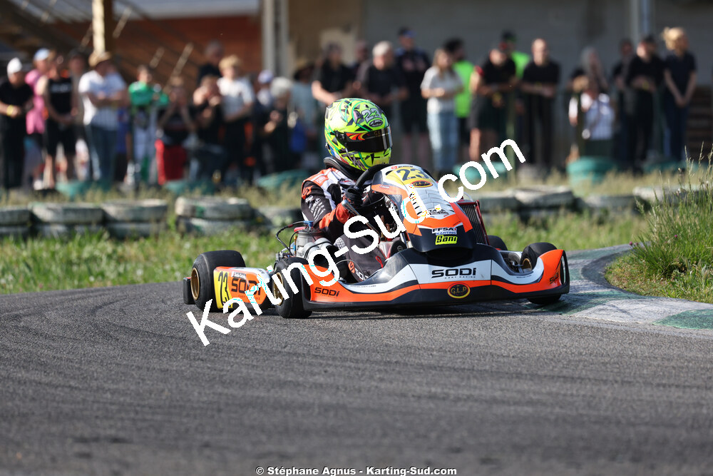 Sacha CATALA — 25 & 26/04/2026 : 3ème manche du Championnat du Sud à Alès (photos Stéphane Agnus) 2026 — karting