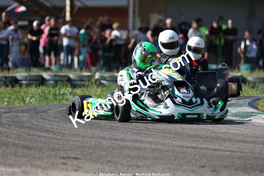 Yannick LECLERC — 25 & 26/04/2026 : 3ème manche du Championnat du Sud à Alès (photos Stéphane Agnus) 2026 — karting
