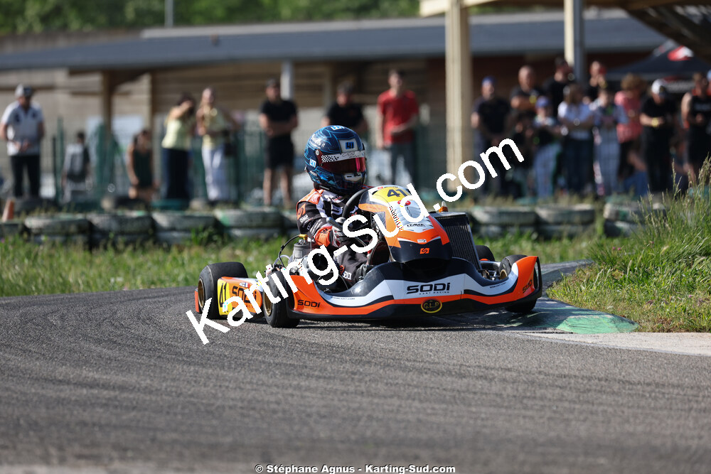 Louka MICHEL — 25 & 26/04/2026 : 3ème manche du Championnat du Sud à Alès (photos Stéphane Agnus) 2026 — karting