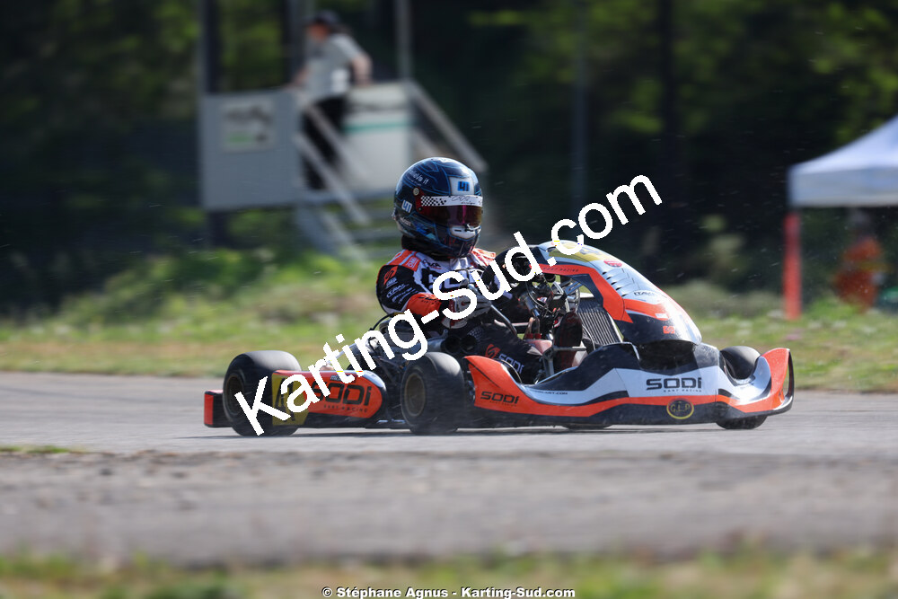 Louka MICHEL — 25 & 26/04/2026 : 3ème manche du Championnat du Sud à Alès (photos Stéphane Agnus) 2026 — karting