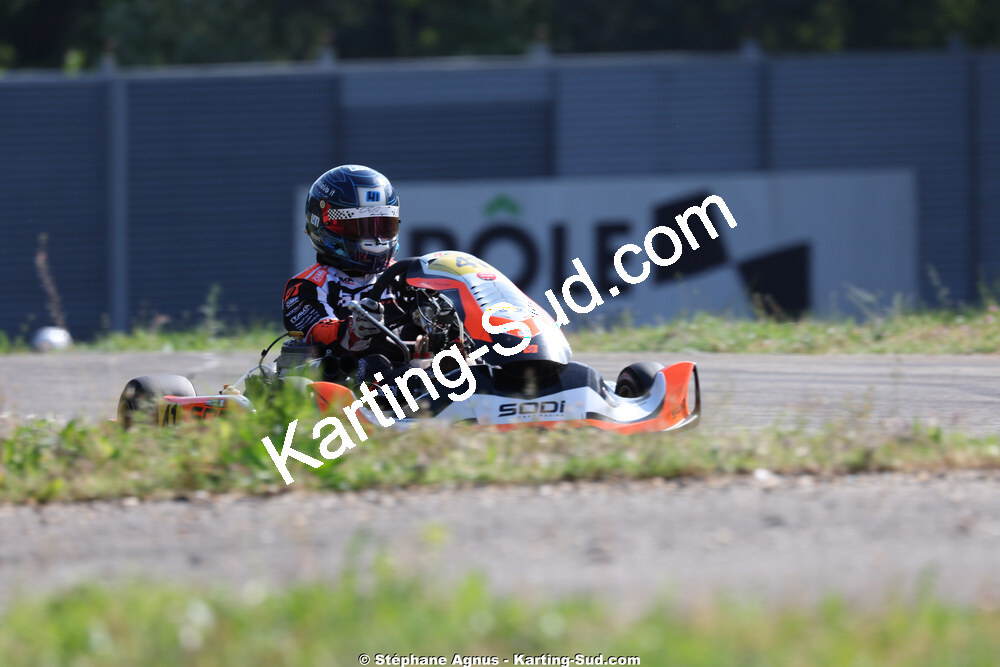 Louka MICHEL — 25 & 26/04/2026 : 3ème manche du Championnat du Sud à Alès (photos Stéphane Agnus) 2026 — karting