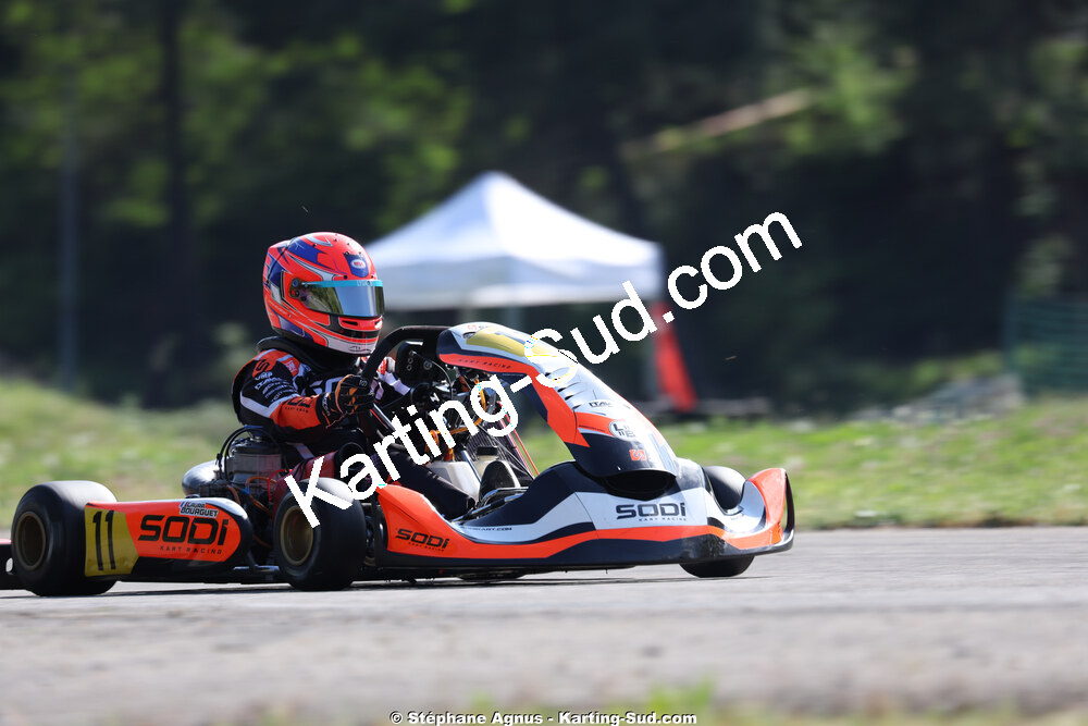 Laura BOURGUET — 25 & 26/04/2026 : 3ème manche du Championnat du Sud à Alès (photos Stéphane Agnus) 2026 — karting