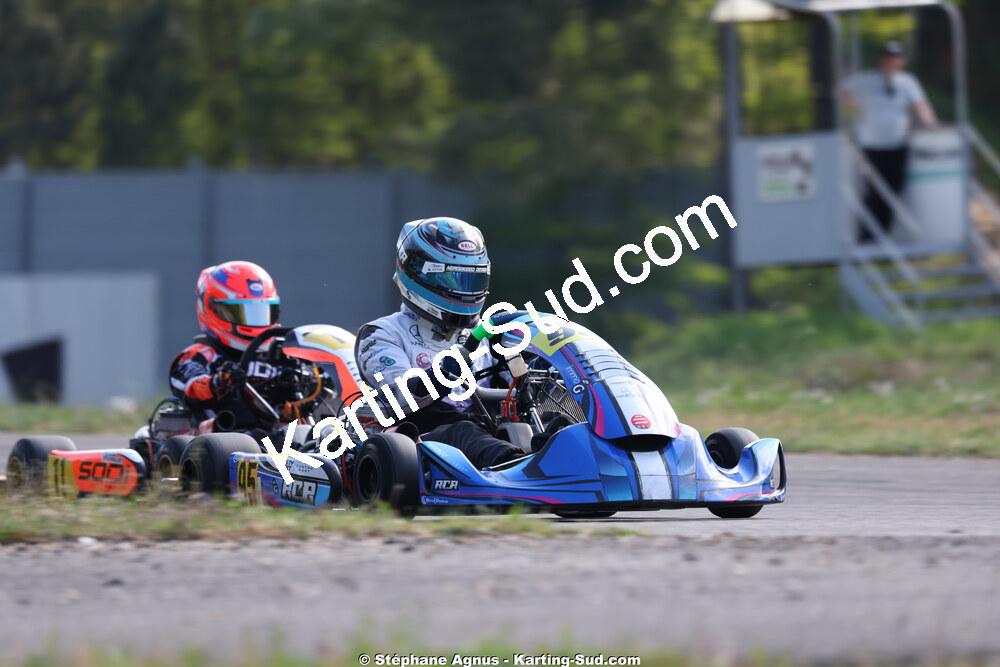 KZ2 / KZ2 Master & Gentleman — 25 & 26/04/2026 : 3ème manche du Championnat du Sud à Alès (photos Stéphane Agnus) 2026 — karting