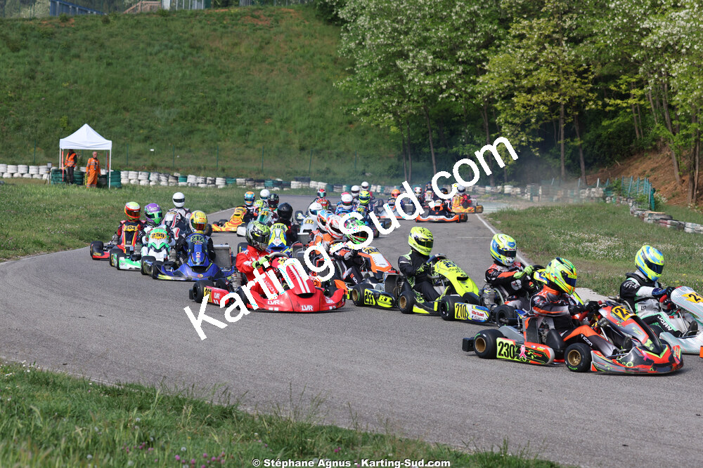 Sénior — 25 & 26/04/2026 : 3ème manche du Championnat du Sud à Alès (photos Stéphane Agnus) 2026 — karting