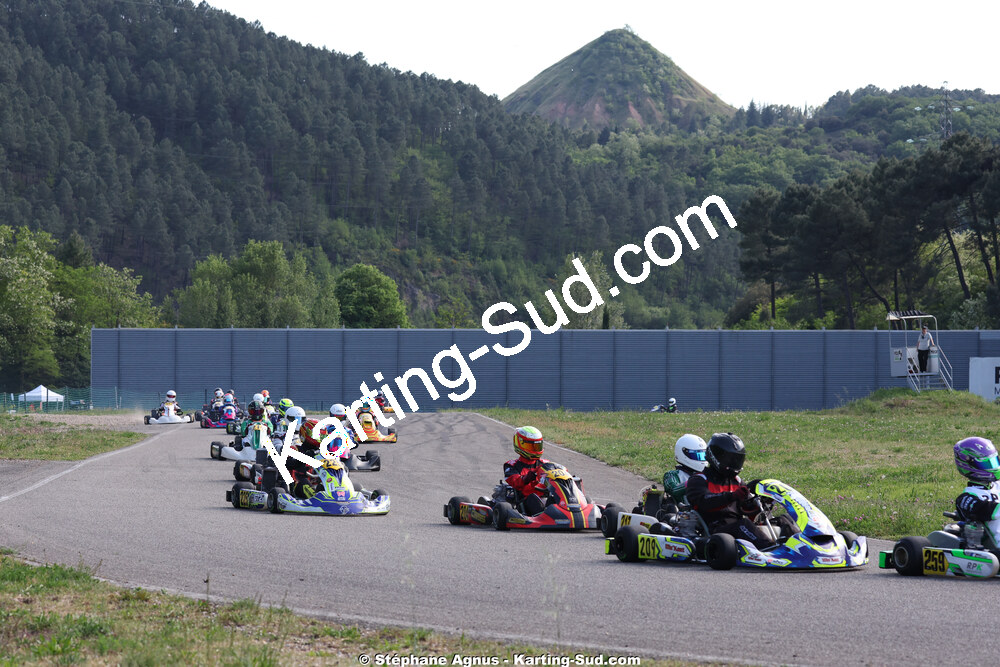 Sénior — 25 & 26/04/2026 : 3ème manche du Championnat du Sud à Alès (photos Stéphane Agnus) 2026 — karting