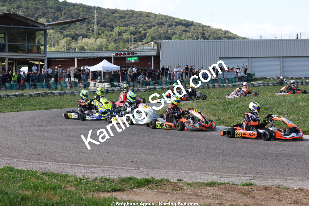 Sénior — 25 & 26/04/2026 : 3ème manche du Championnat du Sud à Alès (photos Stéphane Agnus) 2026 — karting