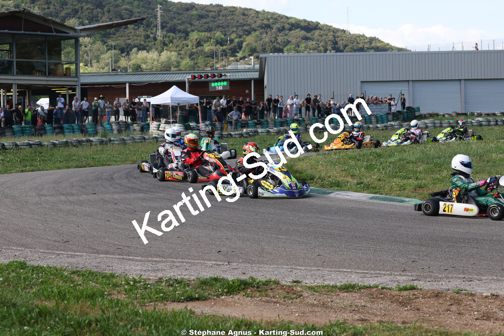 Sénior — 25 & 26/04/2026 : 3ème manche du Championnat du Sud à Alès (photos Stéphane Agnus) 2026 — karting