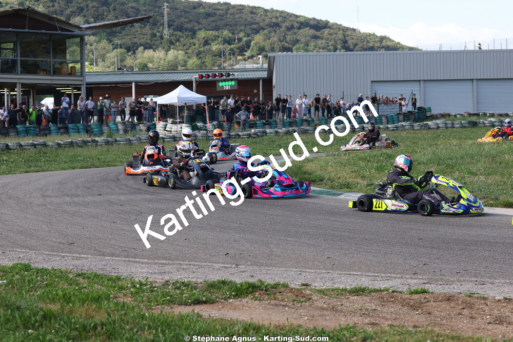 Sénior — 25 & 26/04/2026 : 3ème manche du Championnat du Sud à Alès (photos Stéphane Agnus) 2026 — karting