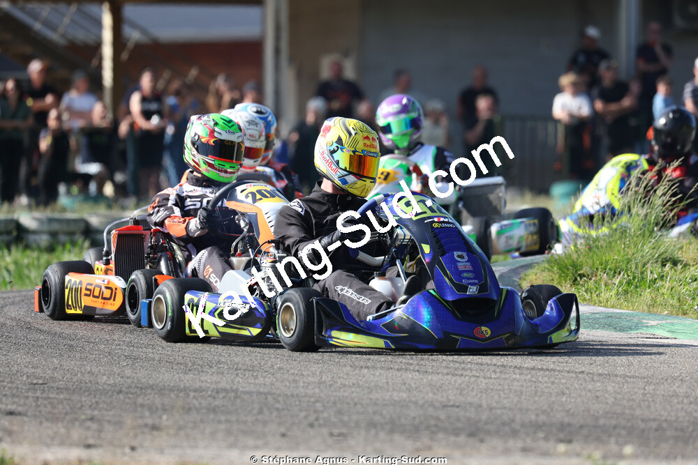 Jules LAGARRIGUE — 25 & 26/04/2026 : 3ème manche du Championnat du Sud à Alès (photos Stéphane Agnus) 2026 — karting