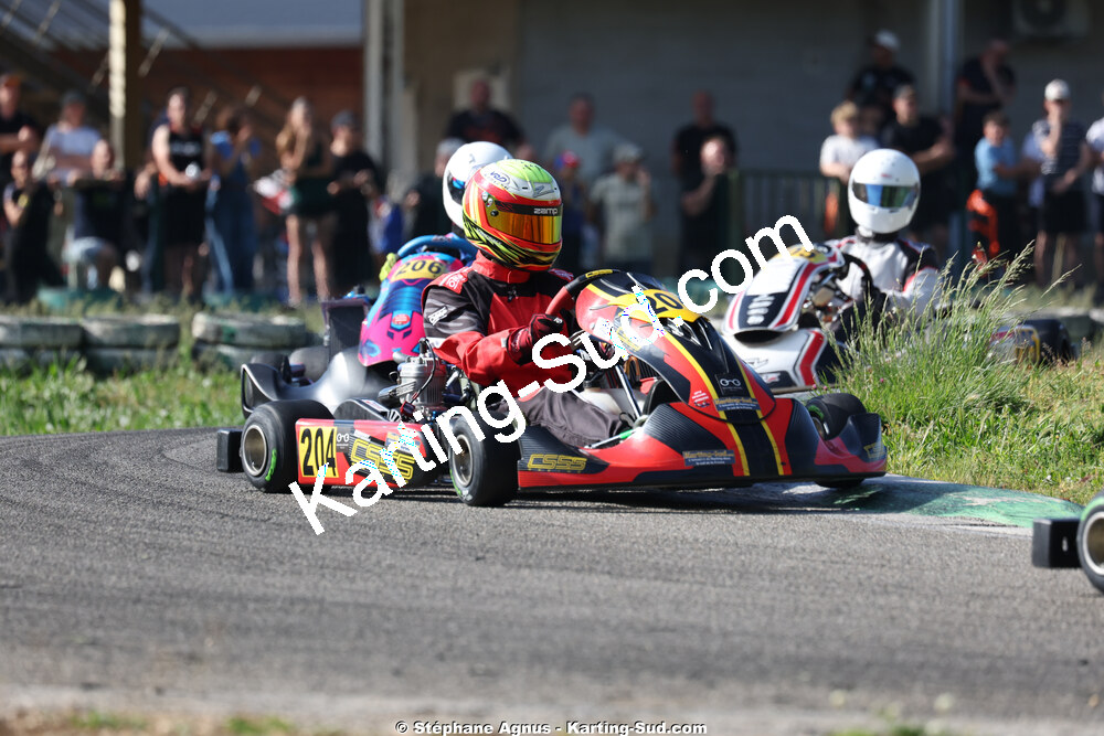 Vincent REBBERT — 25 & 26/04/2026 : 3ème manche du Championnat du Sud à Alès (photos Stéphane Agnus) 2026 — karting