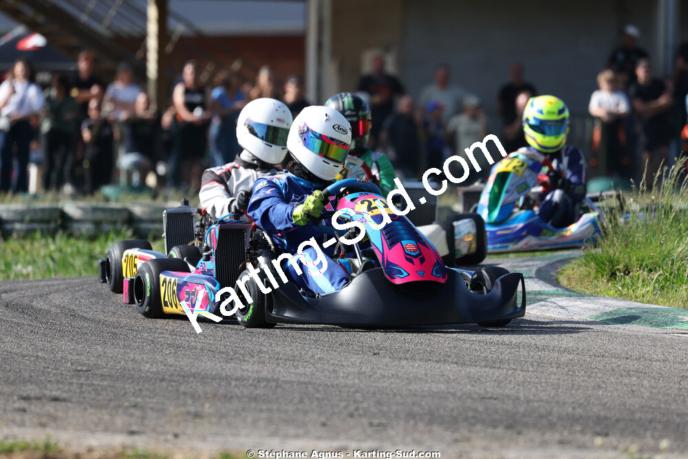 Sénior — 25 & 26/04/2026 : 3ème manche du Championnat du Sud à Alès (photos Stéphane Agnus) 2026 — karting