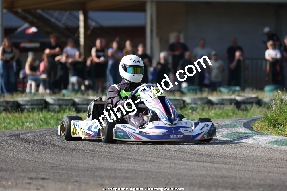 Sénior — 25 & 26/04/2026 : 3ème manche du Championnat du Sud à Alès (photos Stéphane Agnus) 2026 — karting