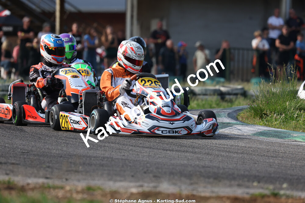 Tom BOUJAREL — 25 & 26/04/2026 : 3ème manche du Championnat du Sud à Alès (photos Stéphane Agnus) 2026 — karting