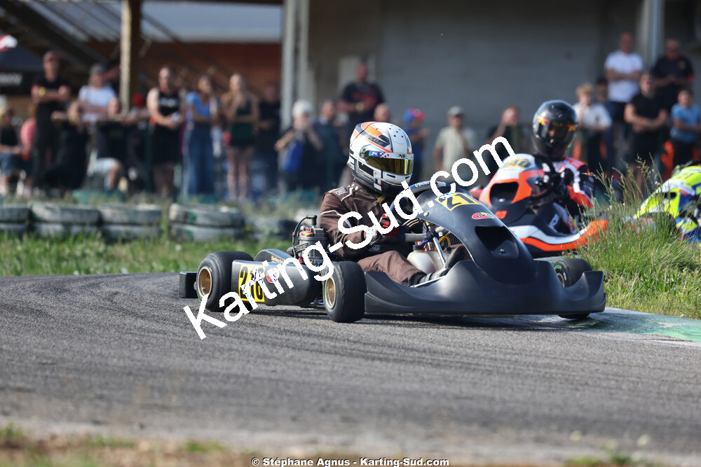 Vincent CASTROVILLARI — 25 & 26/04/2026 : 3ème manche du Championnat du Sud à Alès (photos Stéphane Agnus) 2026 — karting